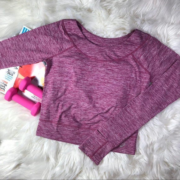 Asics Tops - ASICS ASX Lux Boatneck Long Sleeve Top